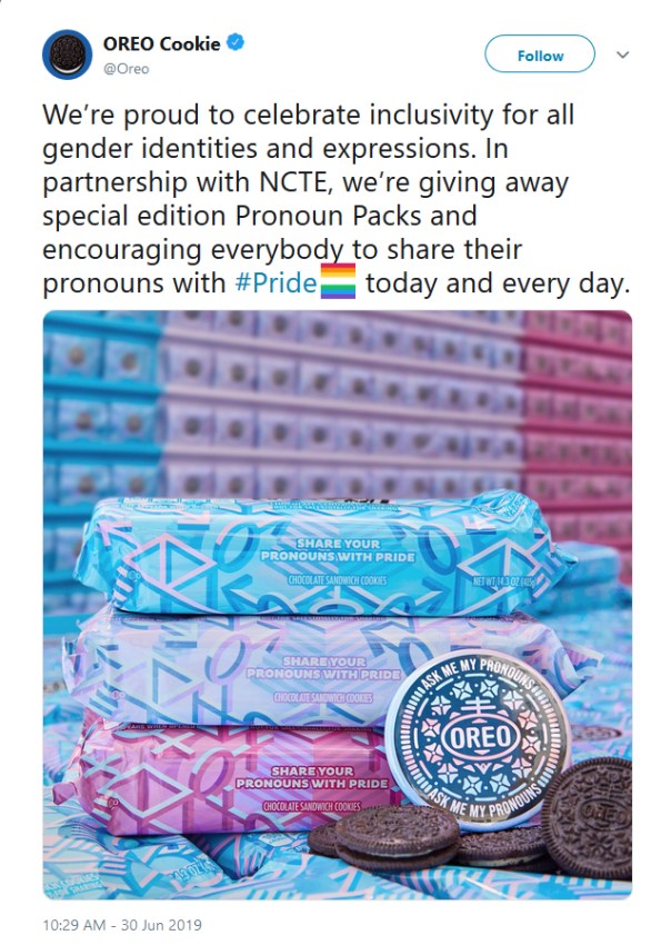 Oreo Pride Cookies